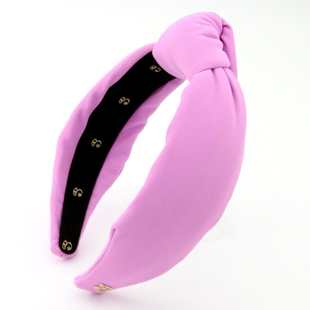309. The Brooke Shade Lilly Purple Neoprene Headband - Picture 6 of 7